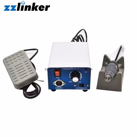 Original 35000rpm de la máquina eléctrica del taladro del clavo de los micromotores del laboratorio dental de Marathon